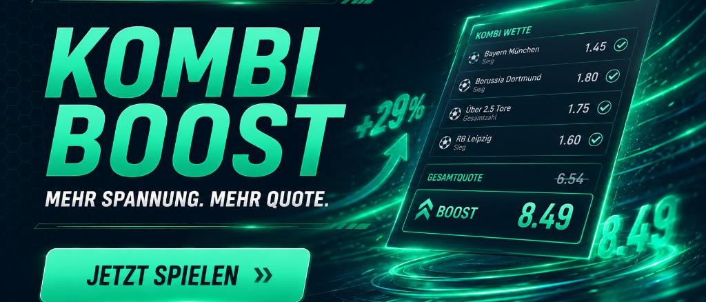 Kombi Boost – Mehr Spannung. Mehr Quote.