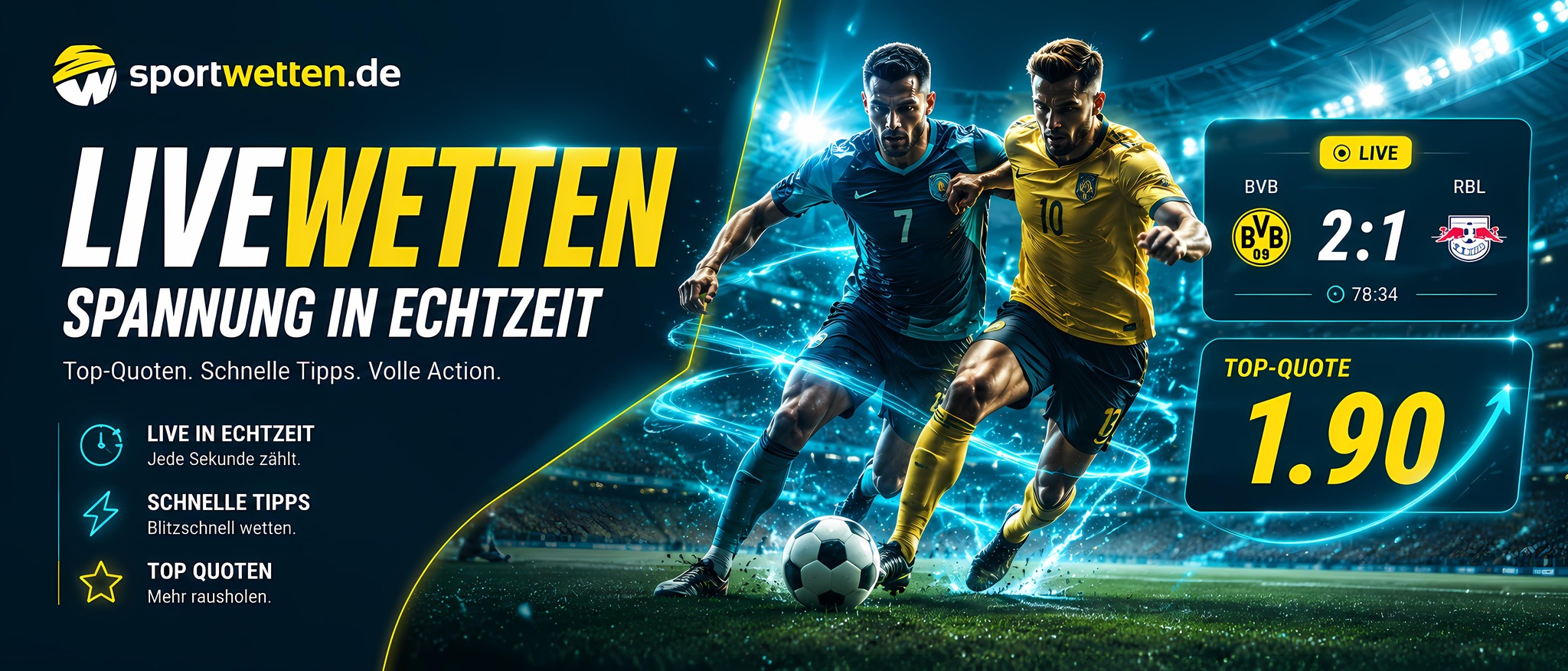 Livewetten – Spannung in Echtzeit